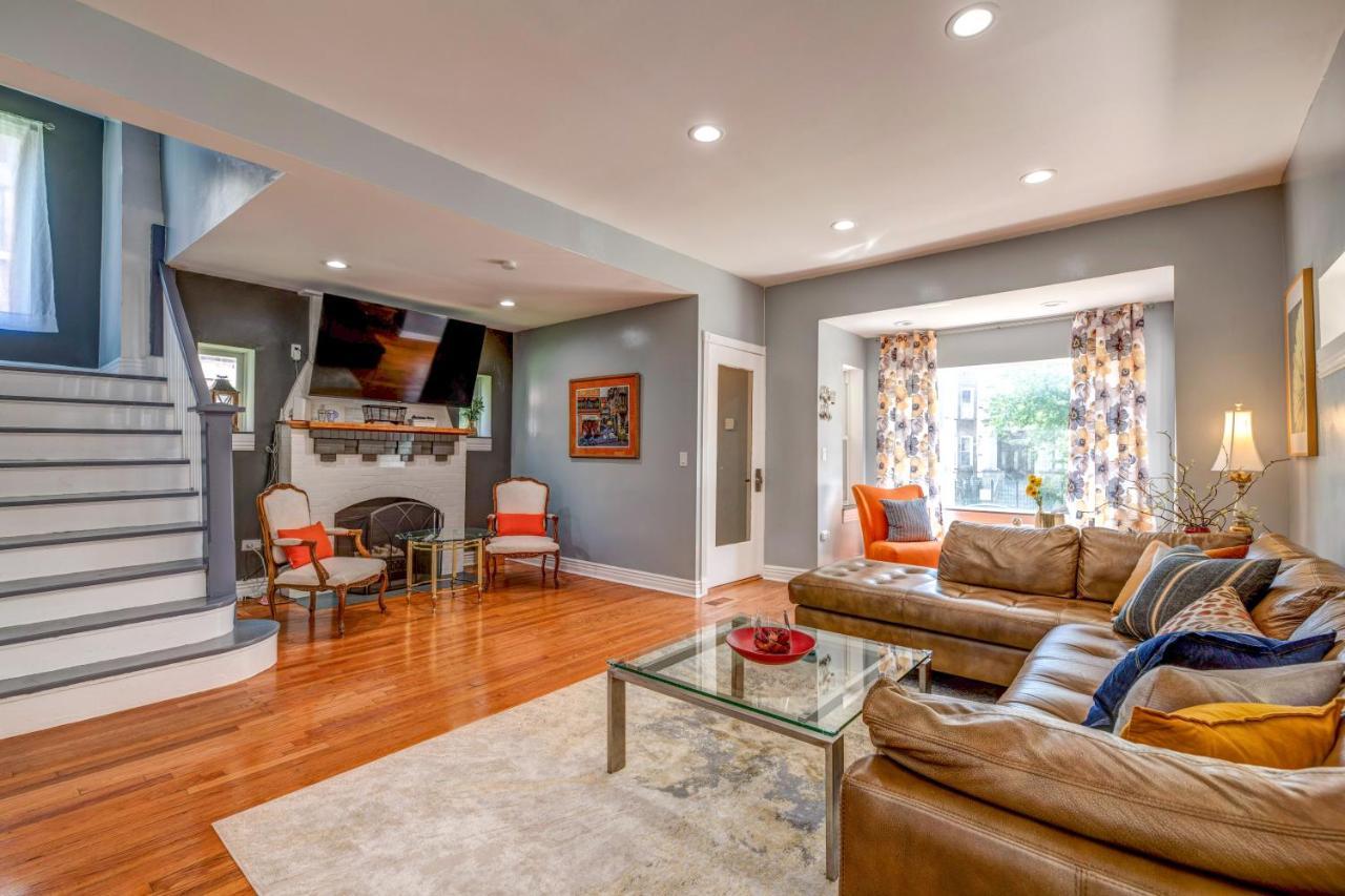 Spacious 5-Br House Near Transit W Parking Chicago Exteriör bild