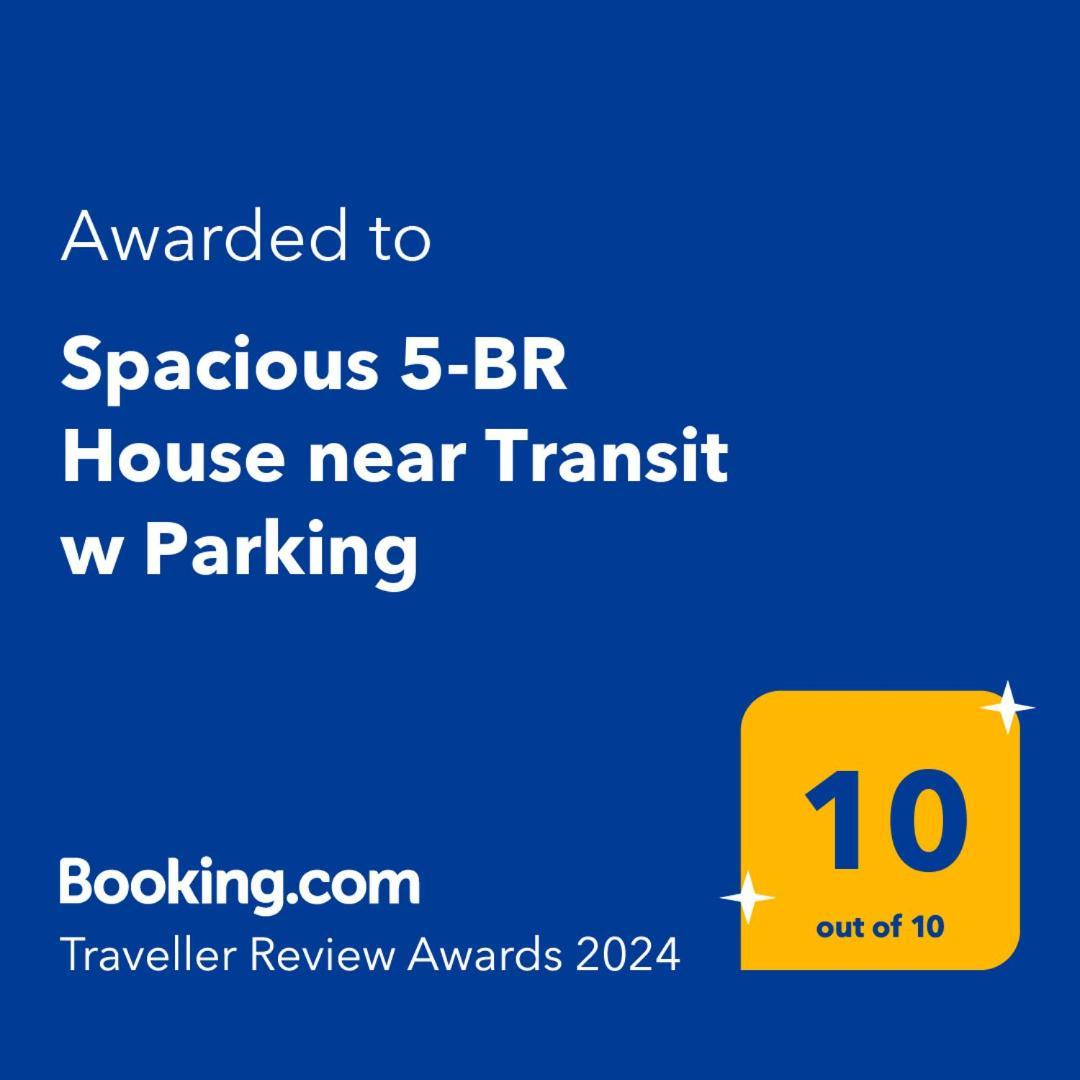 Spacious 5-Br House Near Transit W Parking Chicago Exteriör bild